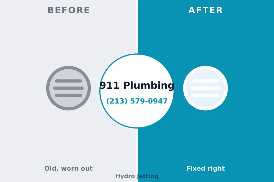 Before and after: plumbing repair Pearl River, LA